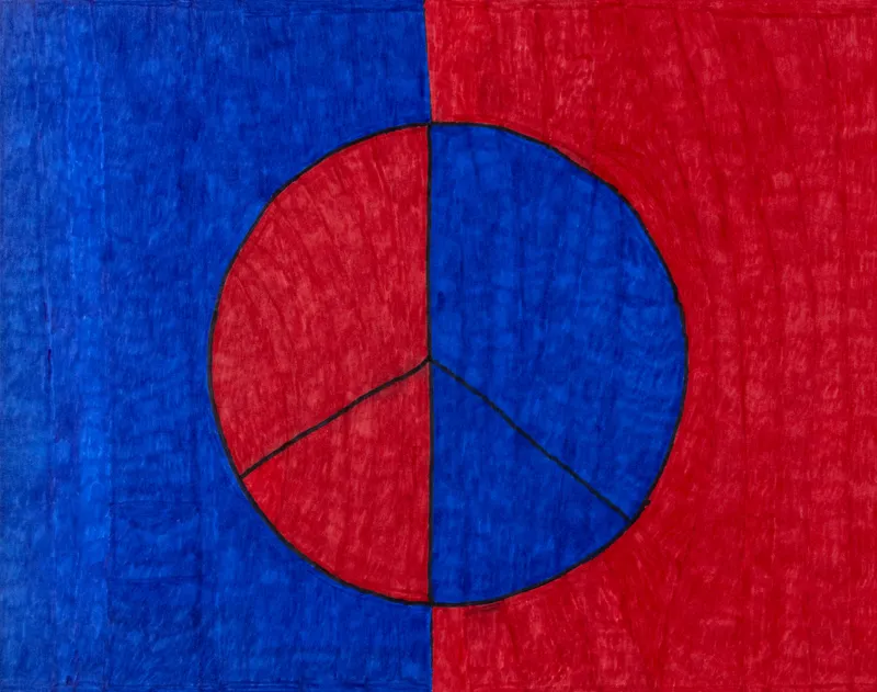 Bill Lilly, Peace Sign, 2021