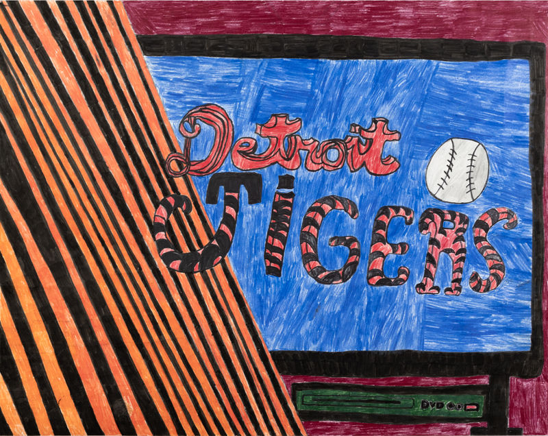 Andrew Sloan, Detroit Tigers Sports in your Face, 2023