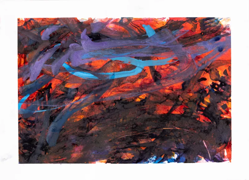 Laura Greenberg, Yellow and Orange Lady, 2023