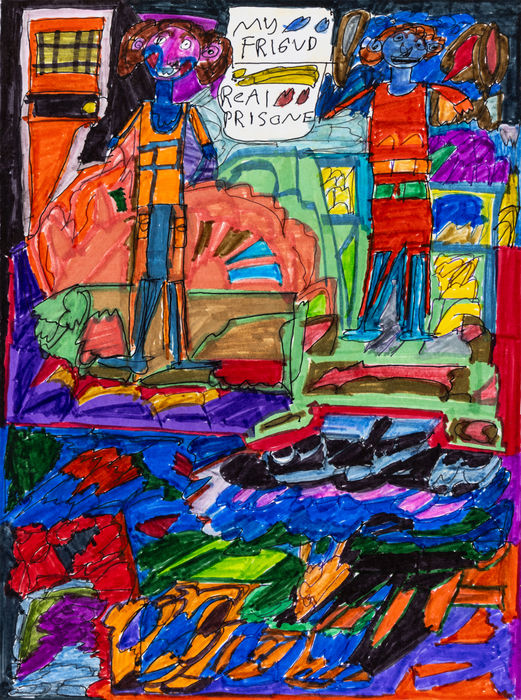 Rebecca Kubica, My Friend Real Prisoner, 2024