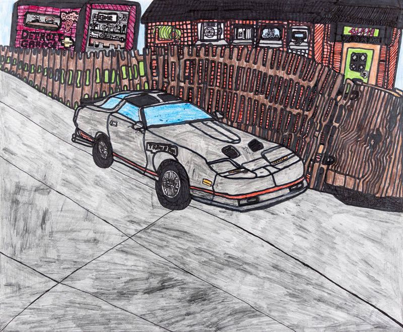 Andrew Sloan, '85 Detroit Muscle Pontiac Trans Am On the Weekend, 2023