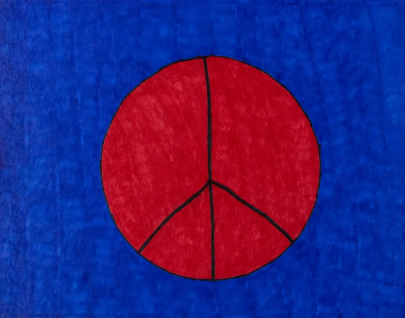 Bill Lilly, Peace Sign, 2021