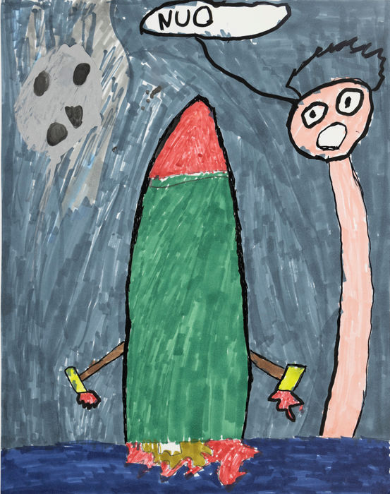 Omar Abulsheikh, Rocketship and Astronaut, 2024