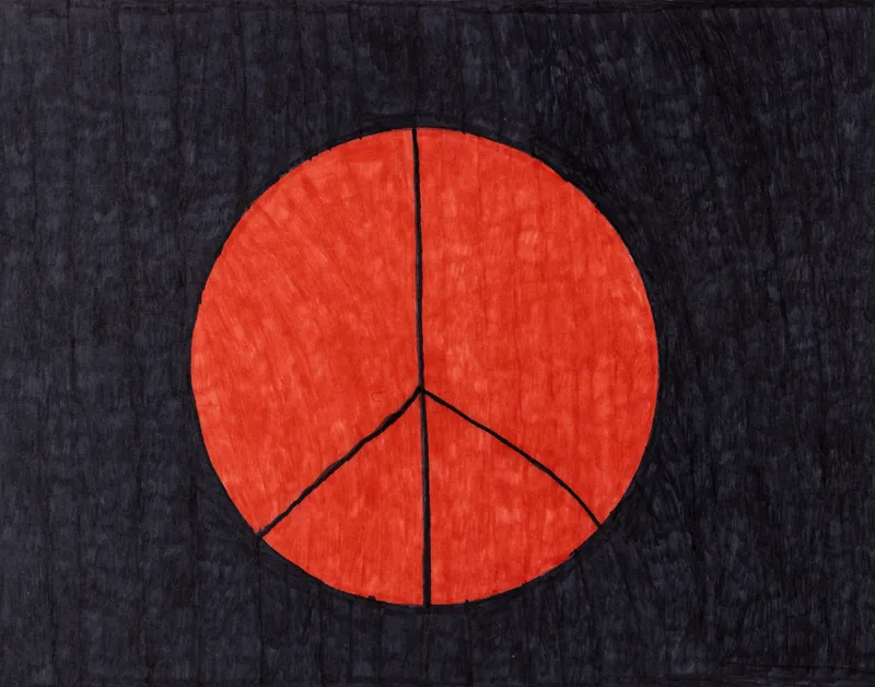Bill Lilly, Peace Sign, 2022