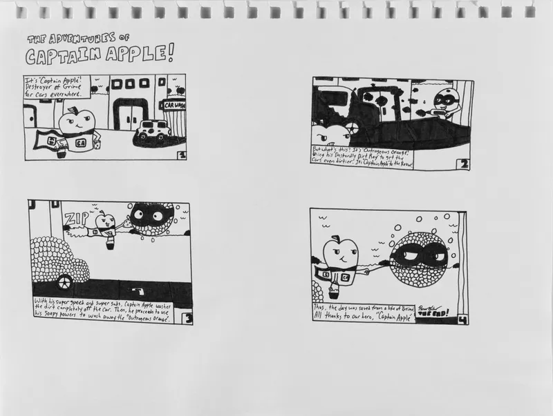 Rocco DiCaro, Adventures of Captain Apple, n.d.