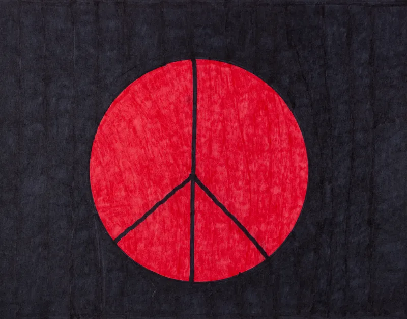 Bill Lilly, Peace Sign, 2022
