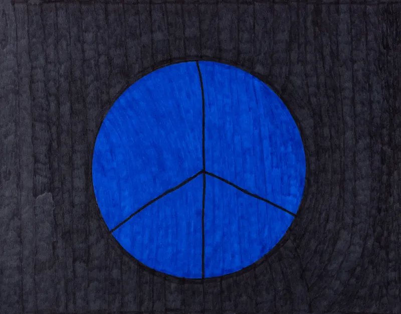 Bill Lilly, Peace Sign , 2022
