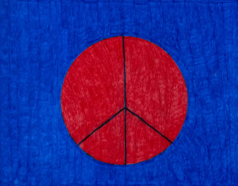 Bill Lilly, Peace Sign, 2022