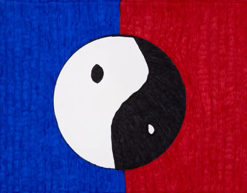 Bill Lilly, Yin Yang Sign, 2022
