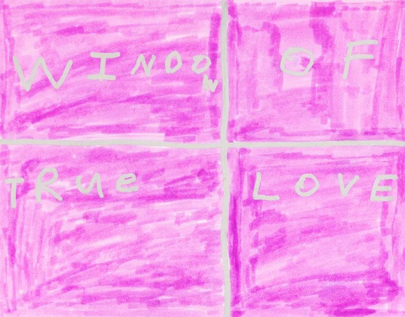 Ted Hamel, Window of True Love, 2024