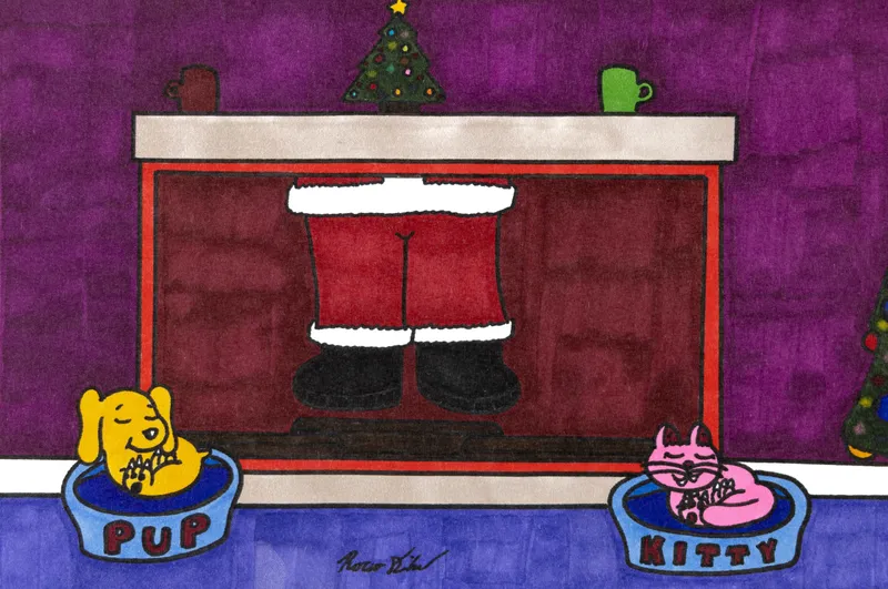 Rocco DiCaro, Down the Chimney, 2024