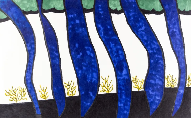 Bill Lilly, Untitled (6 Water Spouts), n.d.