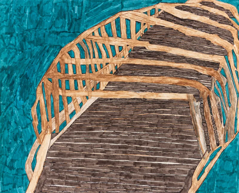 Andrew Sloan, Batavia Fox River Bridge Illinois , 2019