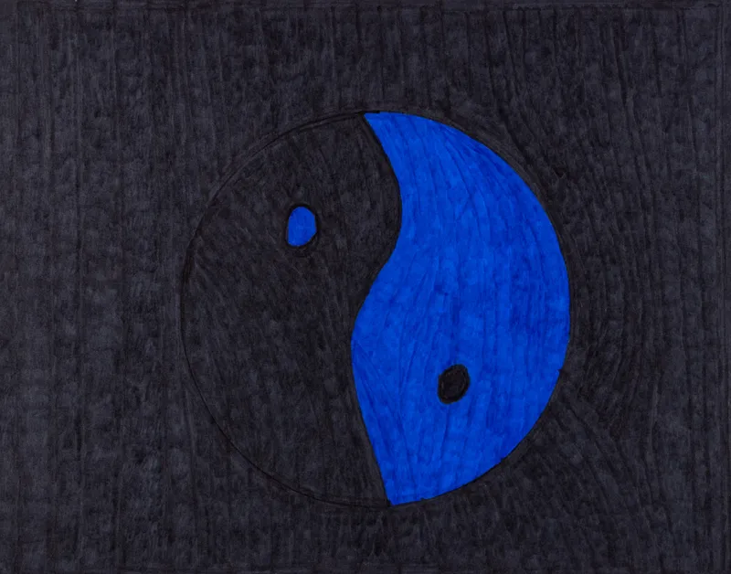 Bill Lilly, Yin Yang Sign , 2022