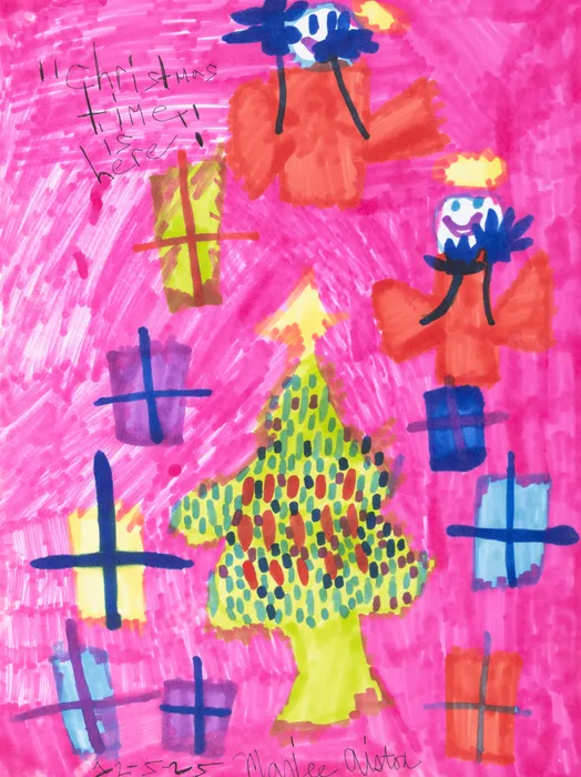 Marice Aiston, "Christmas is Here.", 2025