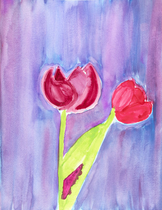 Alysha Kostelny, Sprouting Flower, 2025