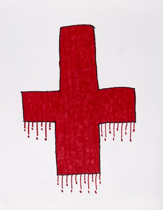Bill Lilly, Red Bloody Cross, 2021