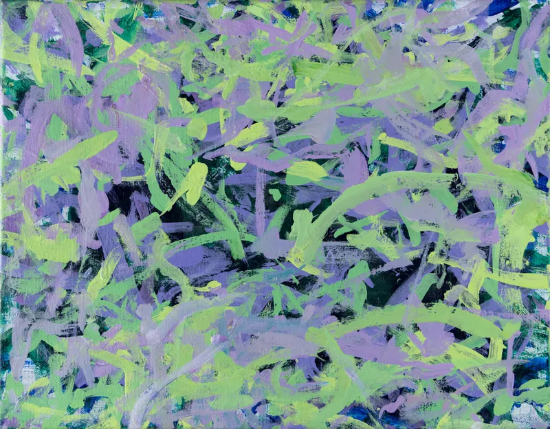 Laura Greenberg, Irises, 2019