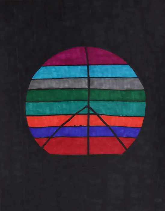 Bill Lilly, Peace Sign, 2022