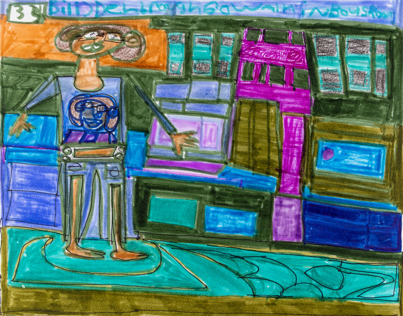 Rebecca Kubica, Bill Denbrough in Boy's Room, 2021