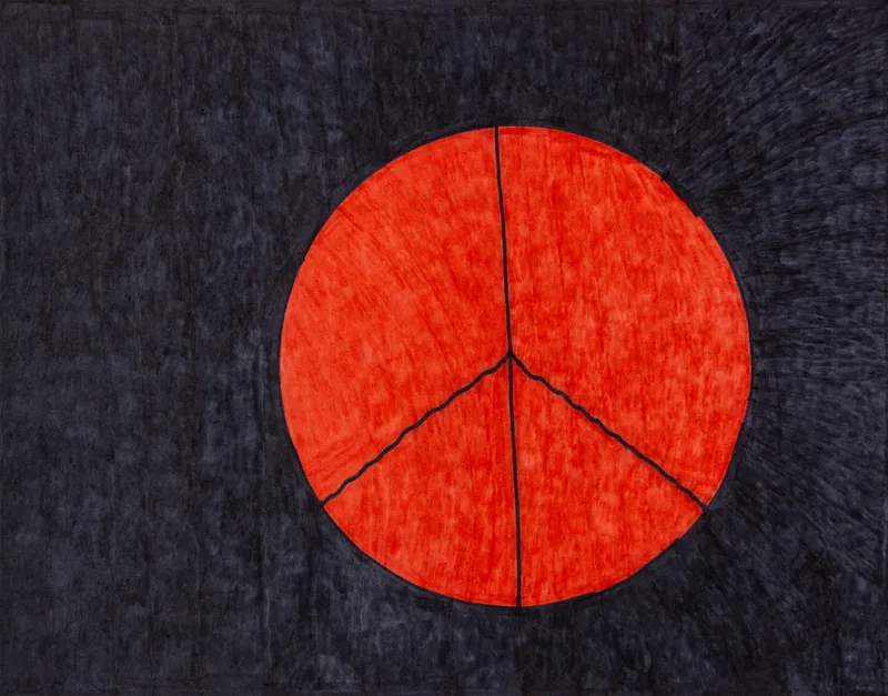 Bill Lilly, Peace Sign, 2022