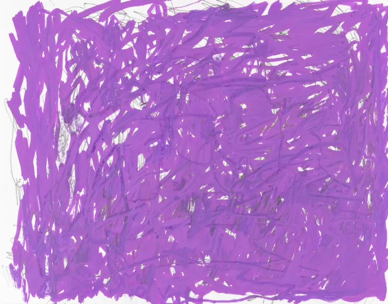 Sam Filicky, Graphite with Marker on Paper, 2023