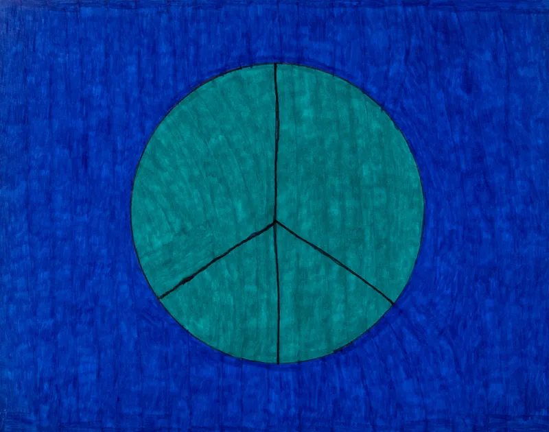 Bill Lilly, Peace Sign, 2022