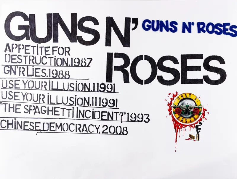 Bill Lilly, Guns N' Roses in Black and White, 2024