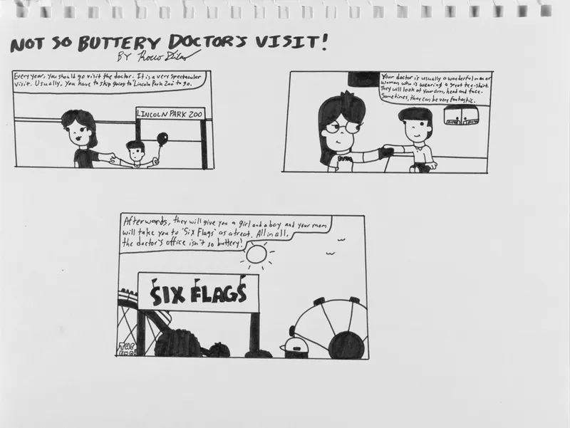 Rocco DiCaro, Not So Buttery Doctor's Visit, n.d.