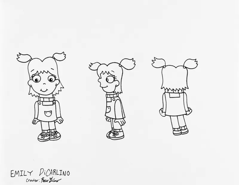 Rocco DiCaro, Untitled (Emily DiCarlino Character Study), n.d