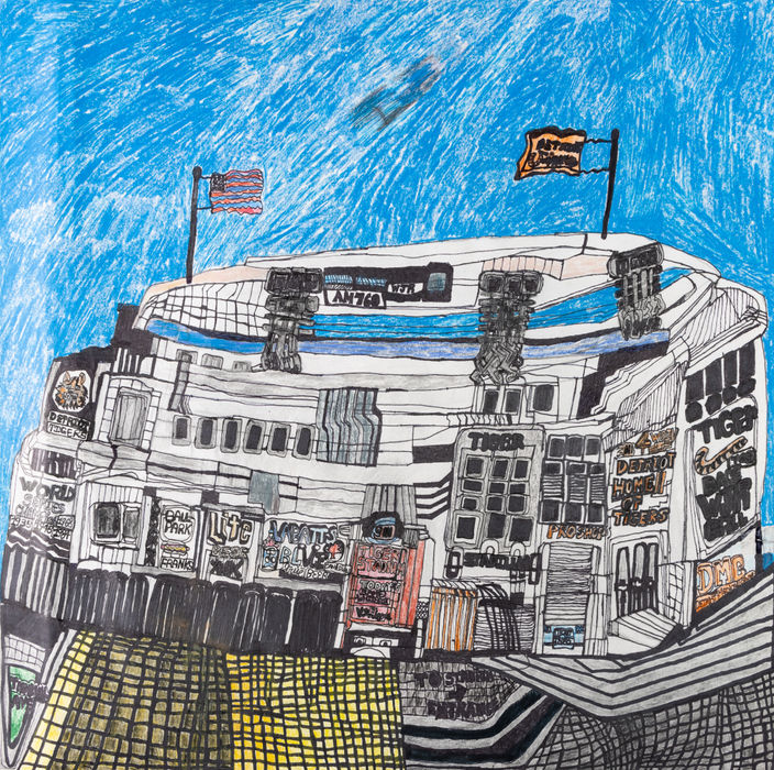 Andrew Sloan, Old Tiger Stadium, 2019