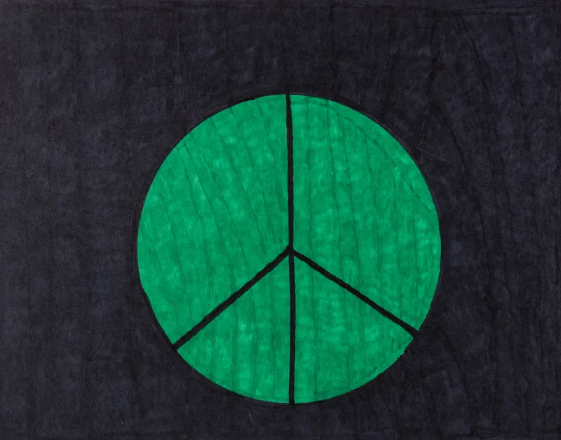 Bill Lilly, Peace Sign, 2022