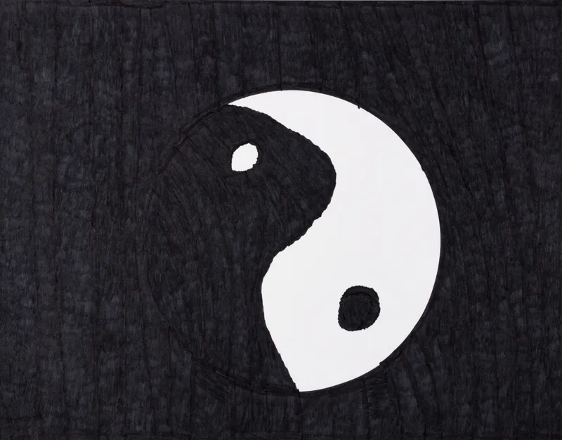 Bill Lilly, Yin Yang Sign, 2022