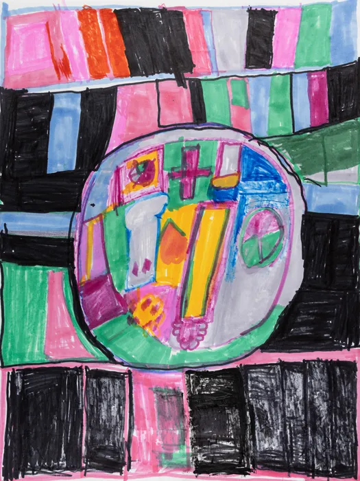 Christianne Msall, Love and Kindness in My Prayer Artwork, 2025