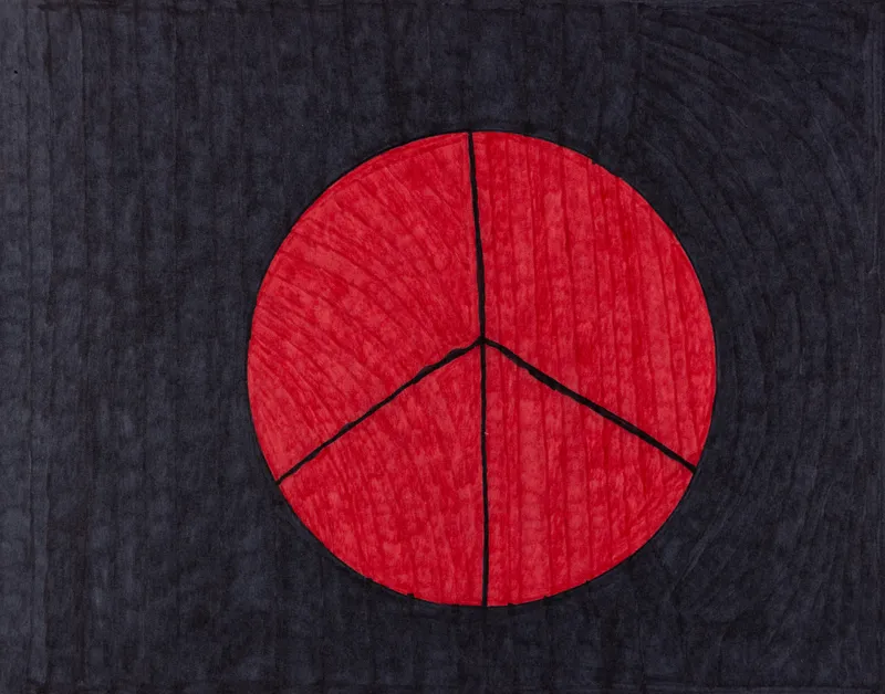 Bill Lilly, Peace Sign, 2022