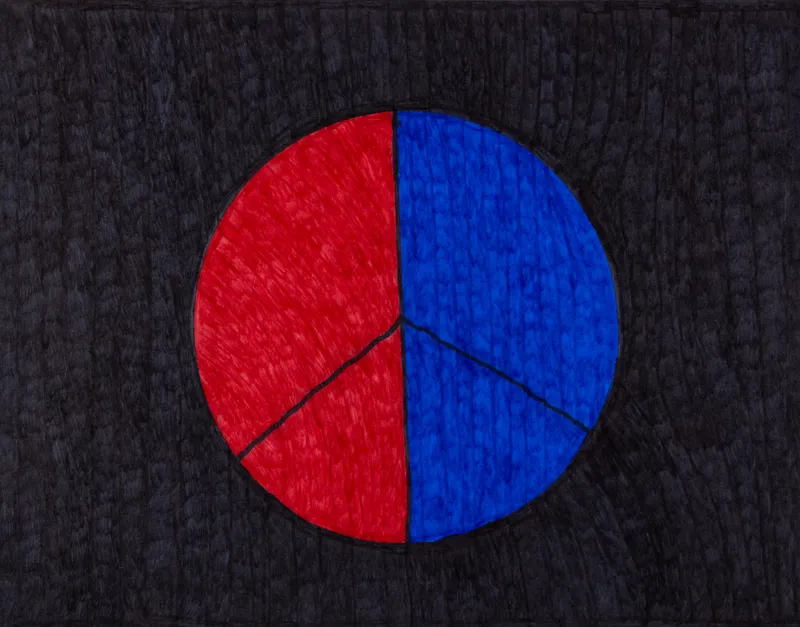 Bill Lilly, Peace Sign , 2022