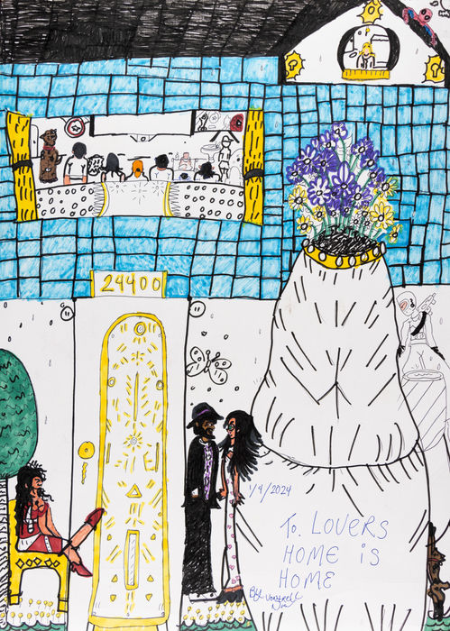 Vontrell Nunn, To Lovers Home is Home , 2024