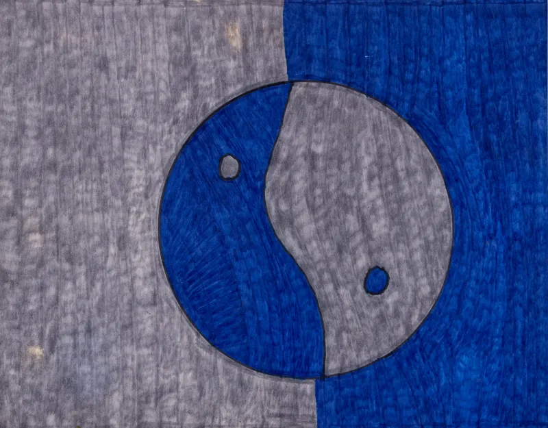 Bill Lilly, Yin Yang Sign, 2022