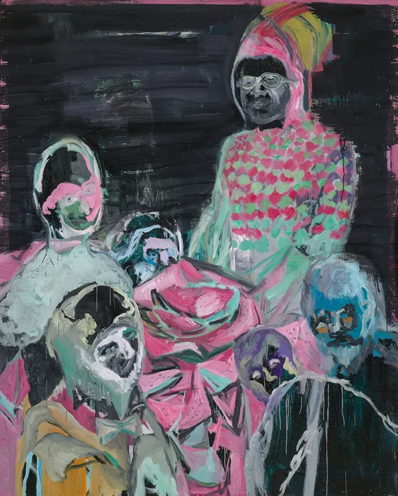 CHANG Ling 常陵, Being with People Eating Melons 与吃西瓜的人们, 2016