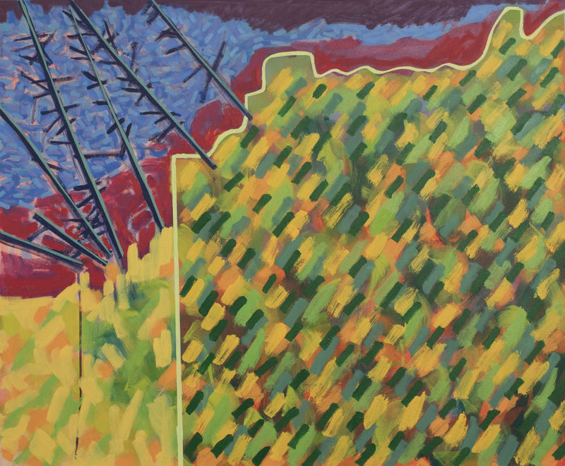 Richard Keen, Island Geometry, Monhegan: Cliff Trail No. 2