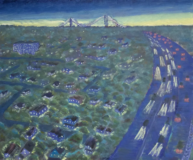 Nick Benfey, Staten Island Towards the Verrazzano Bridge