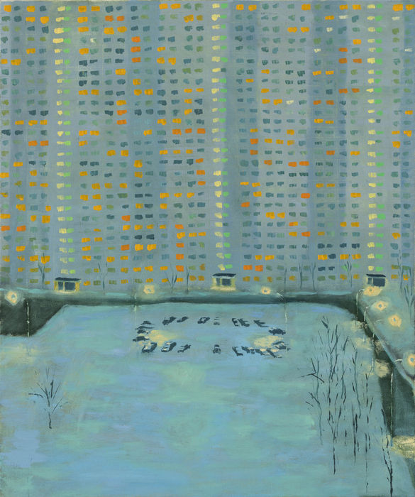 Nick Benfey, Apartments in Snow, 2022