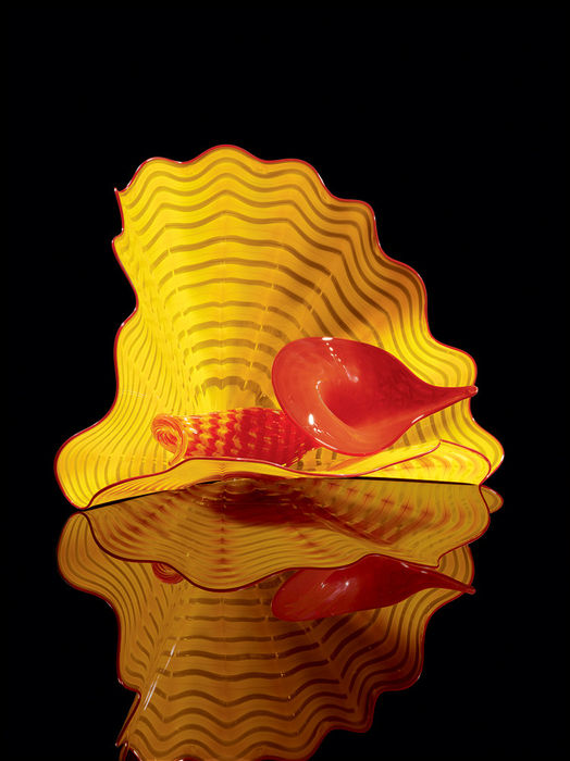 Dale Chihuly, Phoenix Persian Pair Studio Edition # 598.pp2p.08, 2008