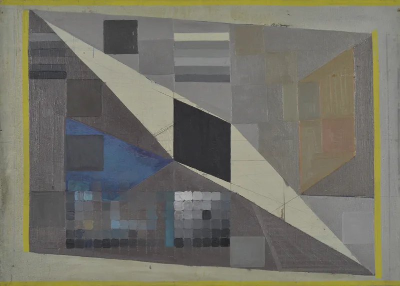 Constantin Flondor, The Presence of the Rhombus, 1967