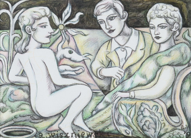 Adrian Wiszniewski, The Oracle, 2019