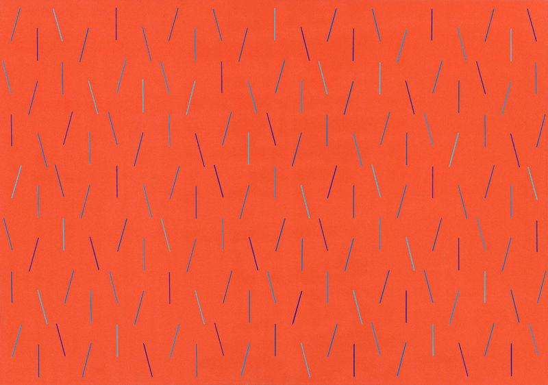 Elliott Thompson, Eleven Thirteen, (Dancing Line Series), 1972