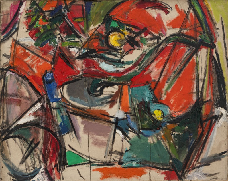 Mercedes Matter, Tabletop Still Life, circa 1941