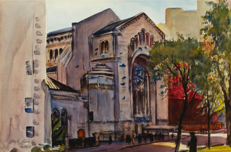 Hayley Lever, Temple Emanuel (Fifth Avenue, New York), 1935