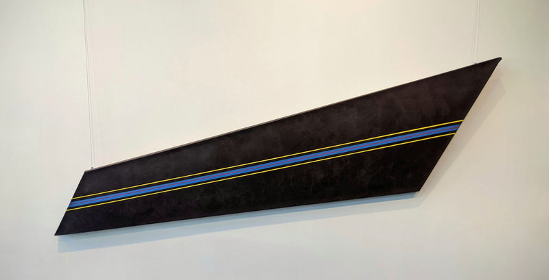 Elliott Thompson, Black Trapezoid, 1988