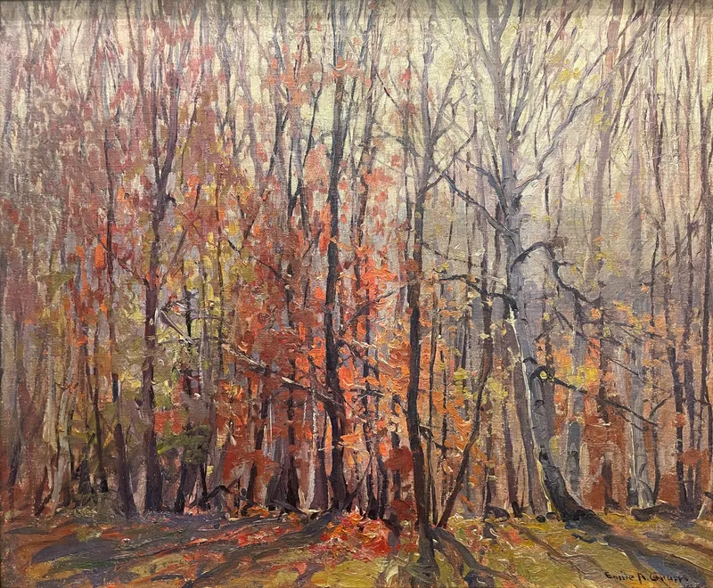 Emile Gruppe, Forest Woods, Woodstock, 1928